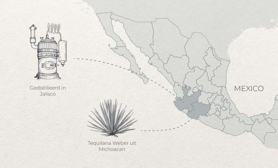 NL Tequilana Weber from Michoacan Distilled in Jalisco